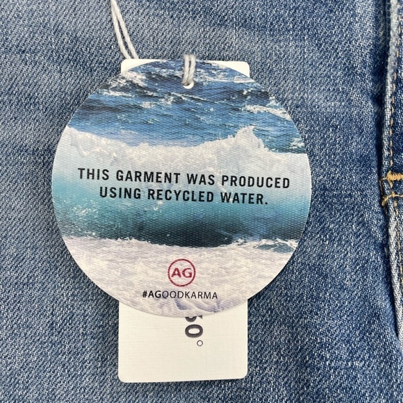 NWT AG Adriano Goldschmied Women’s Alexxis Jean Shorts - Picture 2 of 6